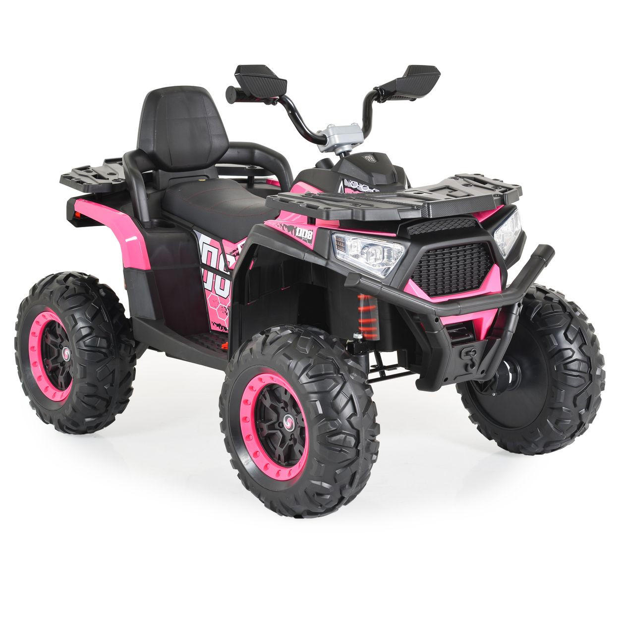ELEKTROFAHRZEUG Buggy Cool NEL-007 rosa EVA-Reifen, Scheinwerfer, Musikfunktion - Rosa, Kunststoff (117/68/75cm) - Moni