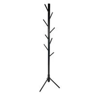 GARDEROBENSTÄNDER Metall schwarz stabil stehend 47x47x175 cm - Schwarz, Metall (47/175/47cm) - Begryf