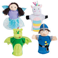 HANDPUPPEN 4-teilig - Multicolor, Textil (15/6.5/28.5cm) - Roba