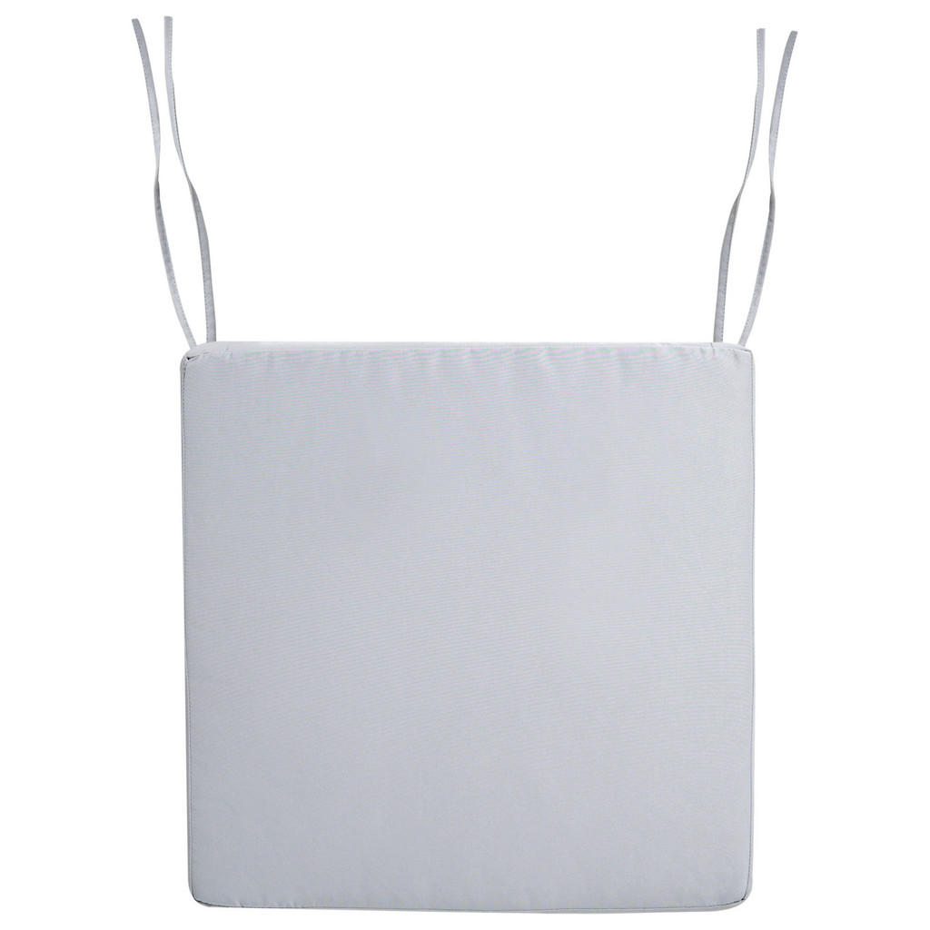 PERNĂ pentru scaun de grădină gri deschisă 46/46 cm Sassari premium