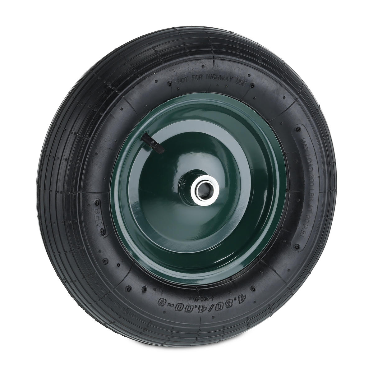 SCHUBKARRENRAD - Multicolor, Kunststoff/Metall (39/39/9cm) - Relaxdays