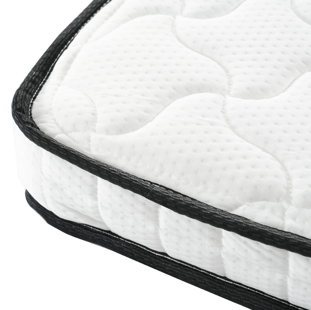 HOCHBETT 90/200 cm grau mit Tisch und großem Stauraum mit Matratze - Grau, Holzwerkstoff (90/200cm) - OKWISH