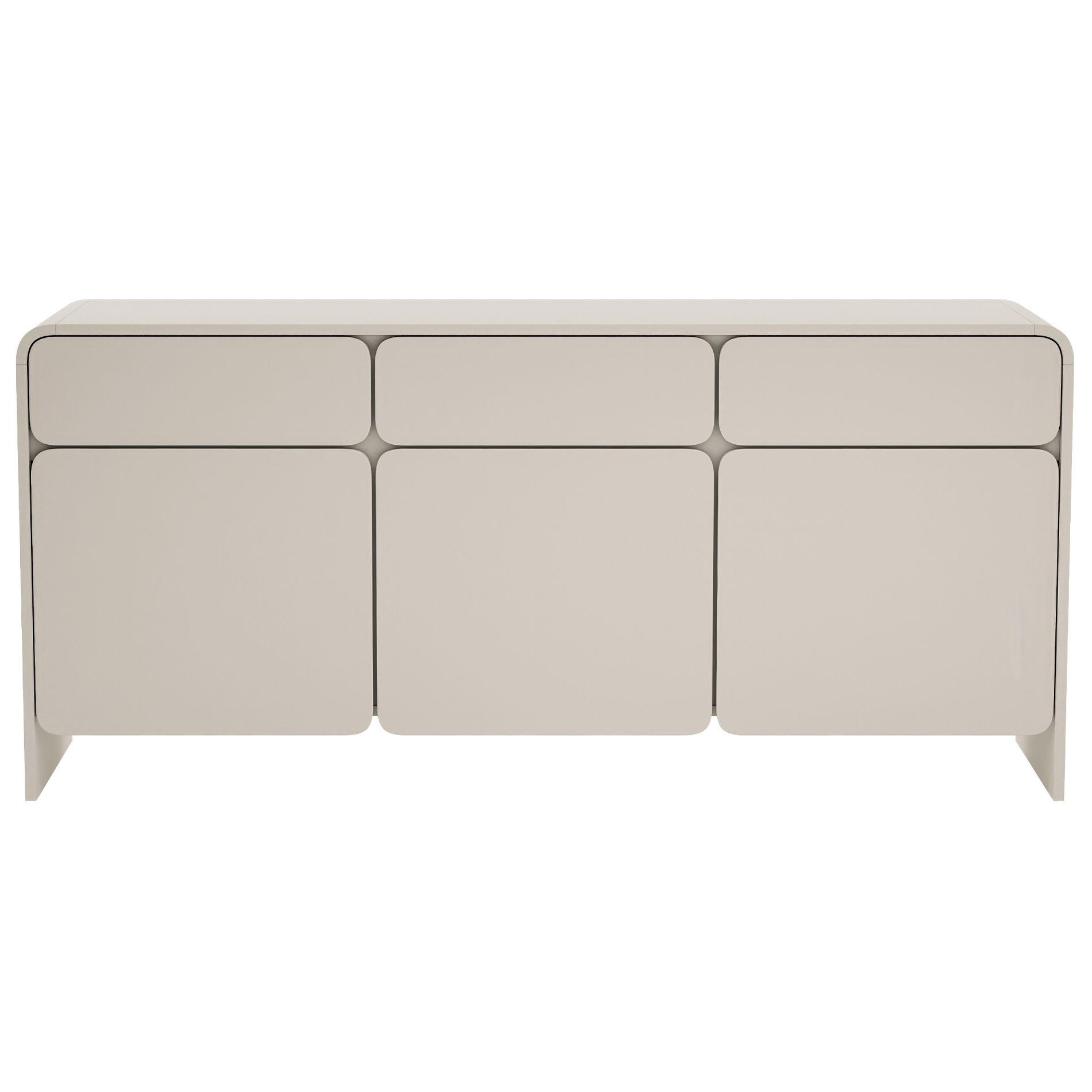 SIDEBOARD Lummo Kaschmirgrau 156 cm - Taupe, Holzwerkstoff (156/72.5/39cm) - Selsey