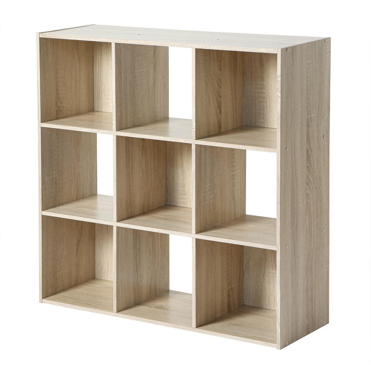 REGAL mit 9 Fächern - Apfelbaumfarben, Holzwerkstoff (29.5/92.5/92.5cm) - Calicosy