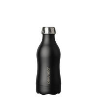 ISOLIERFLASCHE Dowabo - Schwarz, Metall (0.35L) - Dowabo