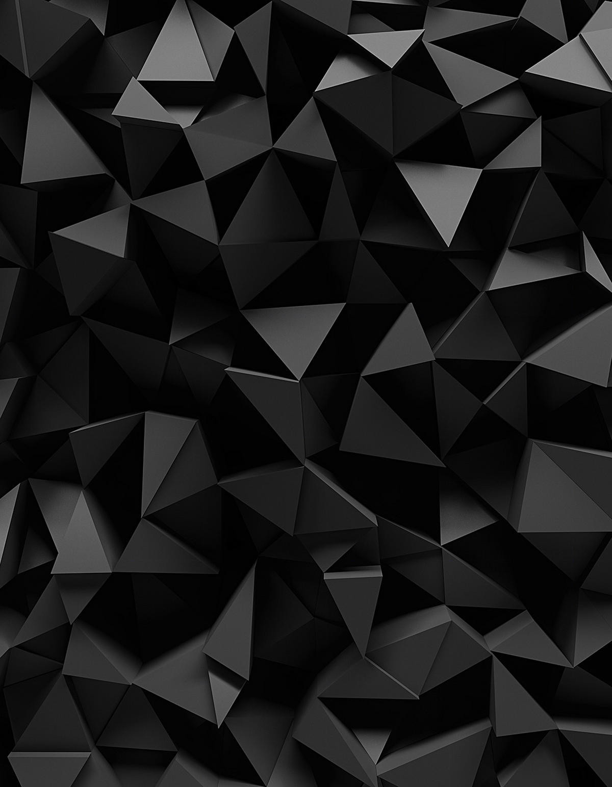 ROLLO LICHTDURCHLÄSSIG 140x180 cm Schwarzes Origami - Schwarz, Textil (140/180cm) - TULUP