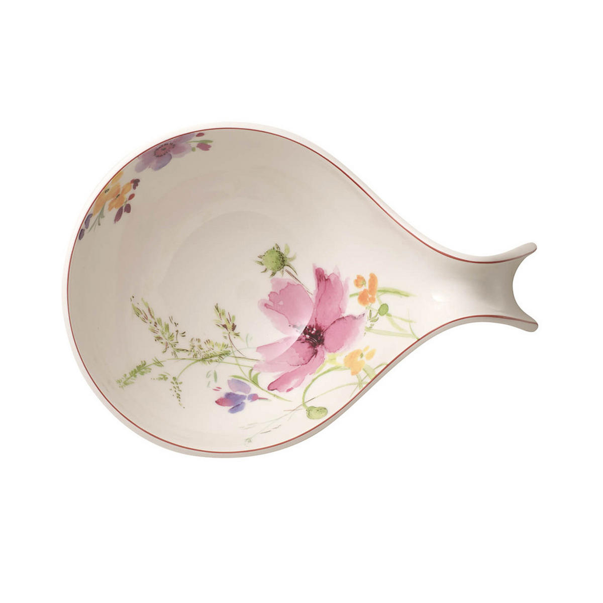 SCHALE MIT GRIFF Mariefleur Gifts bunt 24 x 16 cm - Multicolor, Keramik (1cm) - Villeroy & Boch