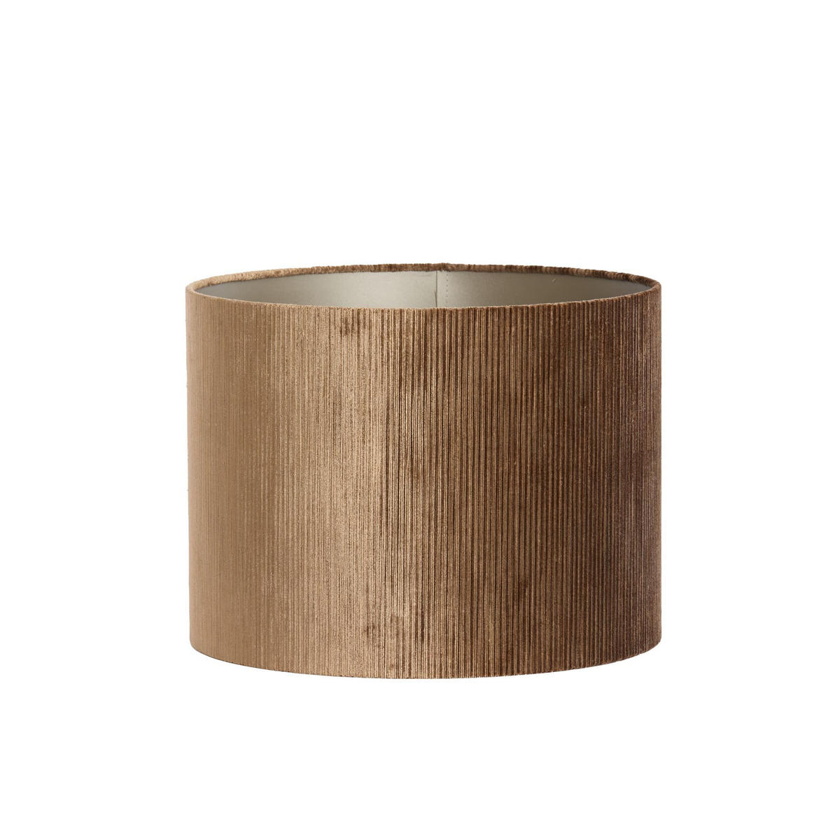 LAMPENSCHIRM Flair Braun 40/40/30 cm - Braun, Textil (40/40/30cm) - Light & Living