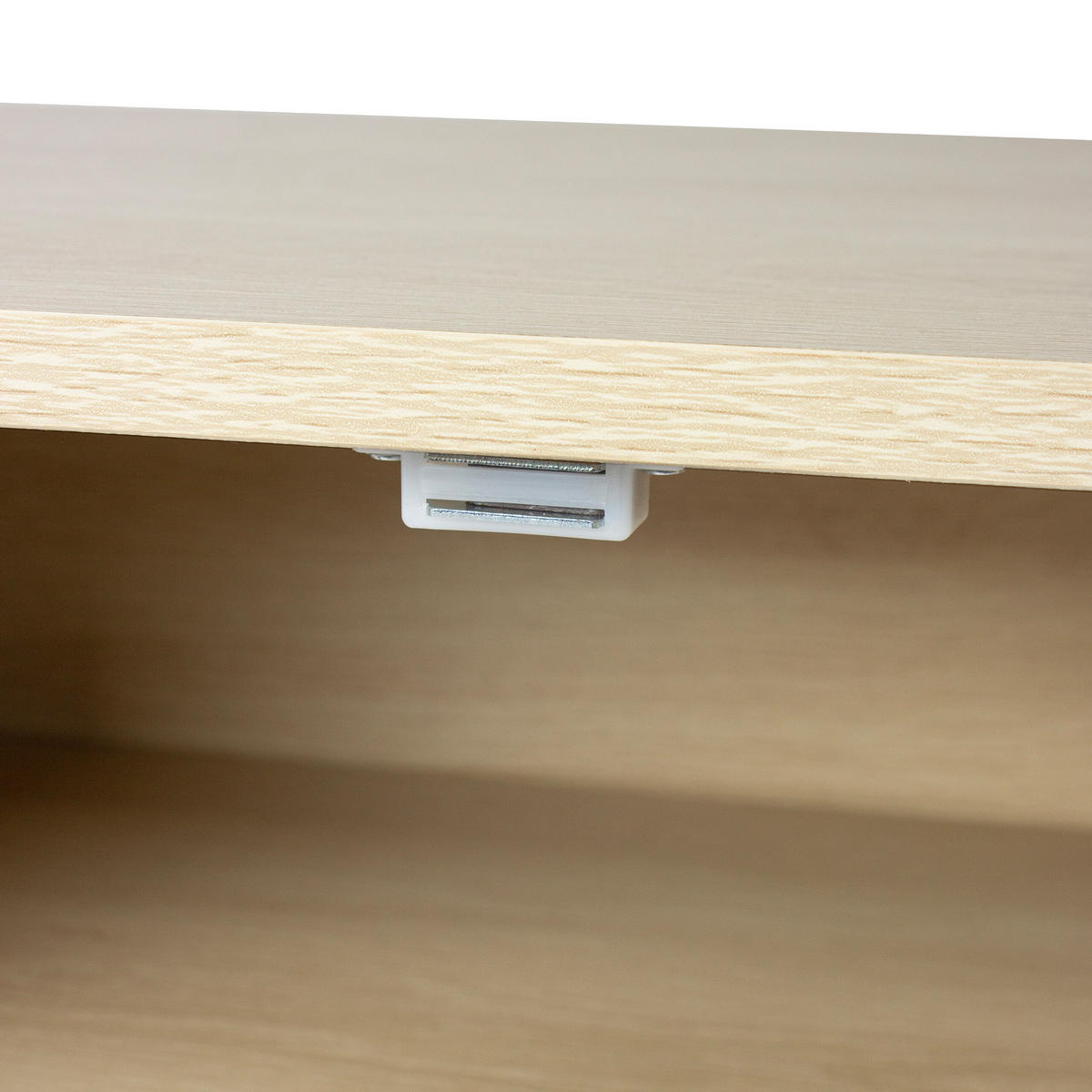 TV-LOWBOARD - Hellbraun, Holzwerkstoff (140/50/40cm) - Relaxdays