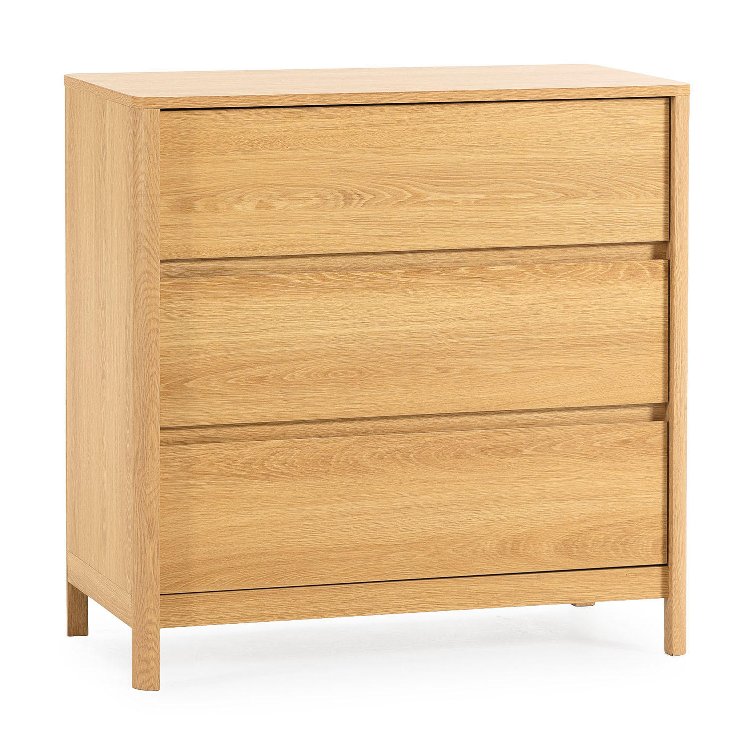 VS Venta-stock Kommode Honigeiche 80x80x40 cm