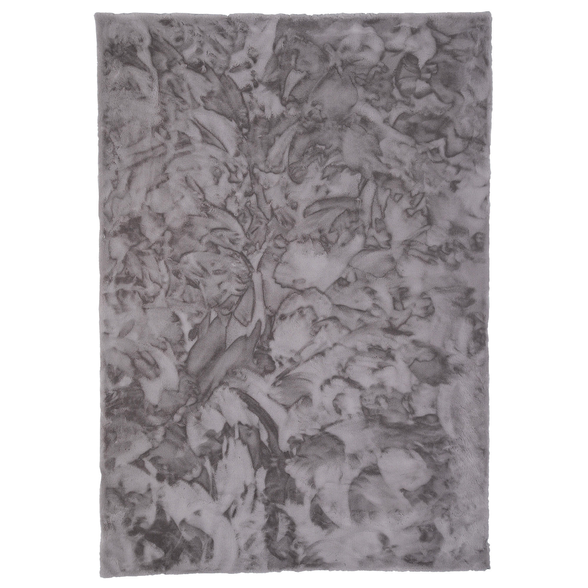 FELLTEPPICH LUXUS SUPER SOFT PLUSH - Grau, Textil (60/90cm) - Pergamon
