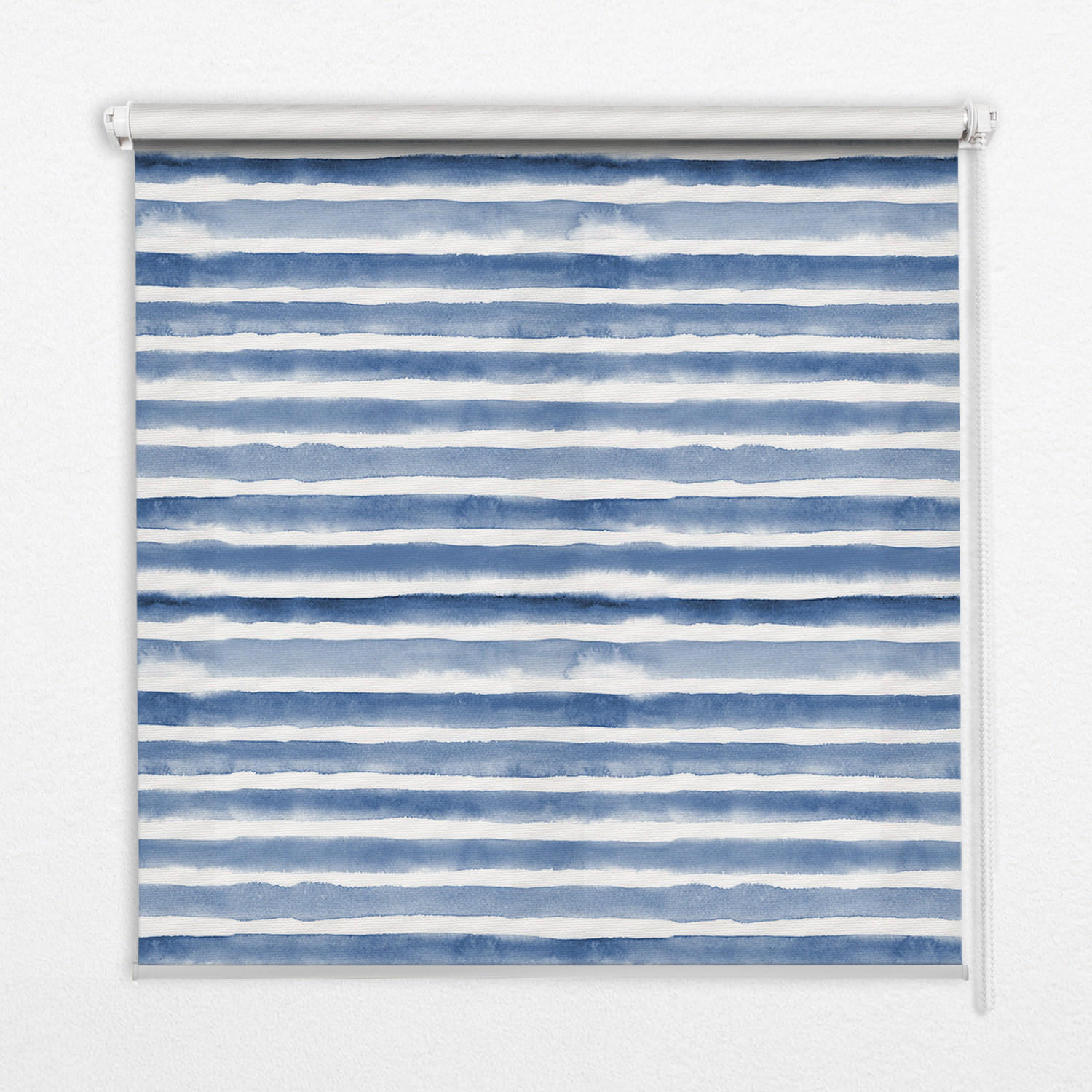 TULUP VNÚTORNÁ roleta - okenná roleta - roleta - 80x140 cm - Maľované modré pruhy