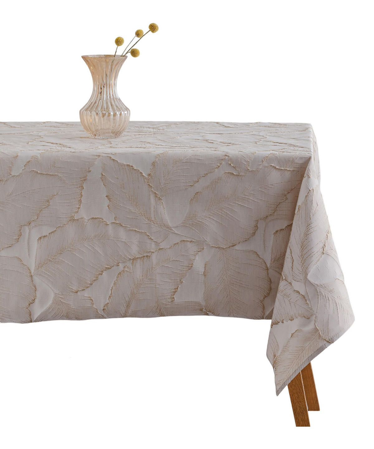 TISCHDECKE Fernaso - Beige, Textil (180/130/1cm) - home&you