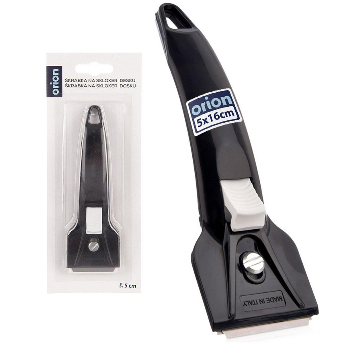 KUCHENMESSER CLASSIC Schwarz Silber - Schwarz, Metall (39cm) - Orion 