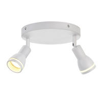 STRAHLER Frieden 2-flammig 20/20/16 cm - Weiß, Metall (20/20/16cm) - ZMH