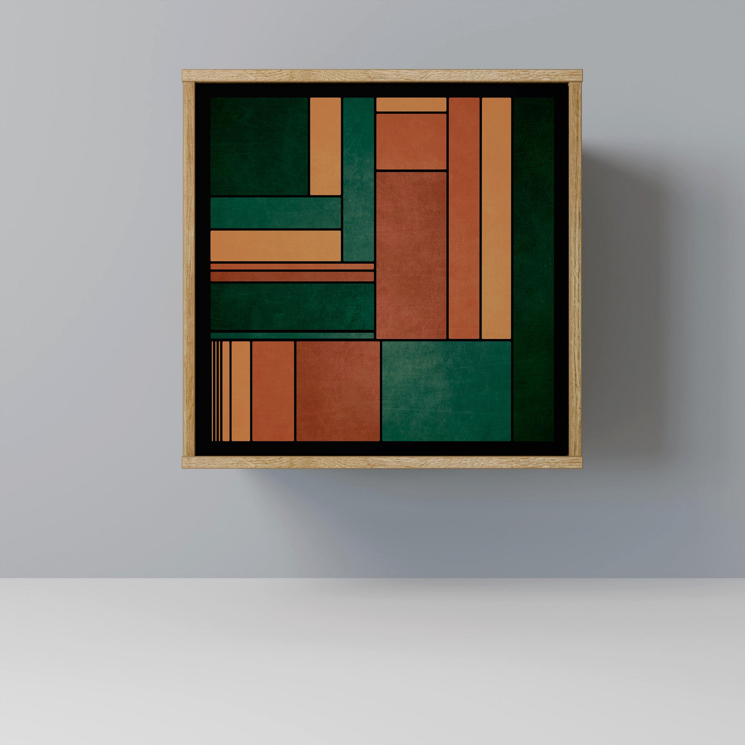 SpaceRebels Sideboard Eiche 57.5x57.5x42 cm