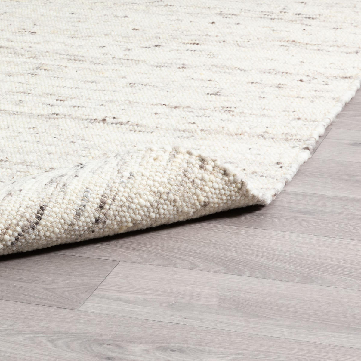 HANDWEBETEPPICH 70/130 cm Athen - Beige, Naturmaterialien (70/130cm) - Steffensmeier