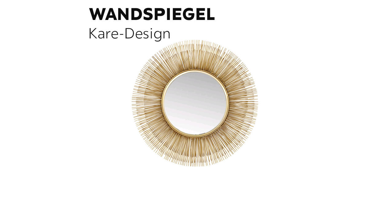 KARE DESIGN - Wandspiegel | Highlight-Produkt der Episode!