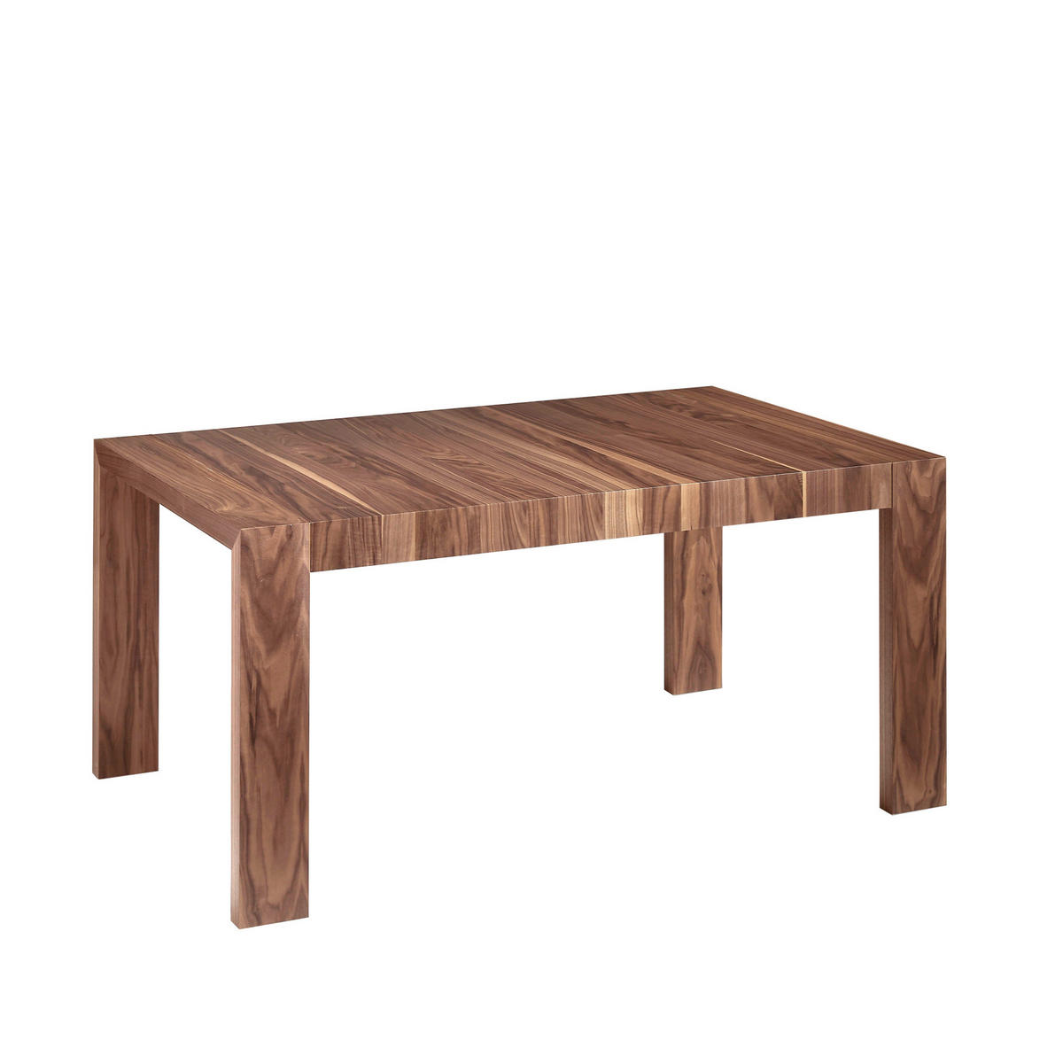 ESSTISCH Rechteckig Walnuss 160/100/76 cm - Walnussfarben, Holz (100/160/76cm) - ANGEL CERDA