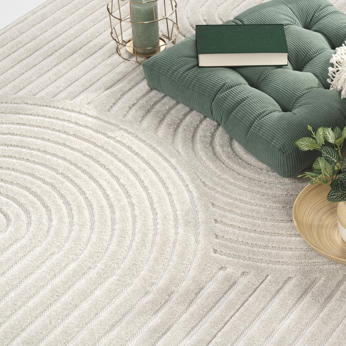 OUTDOORTEPPICH 200/290 cm Cotton 232 - Creme, Textil (200/290cm) - Paco Home