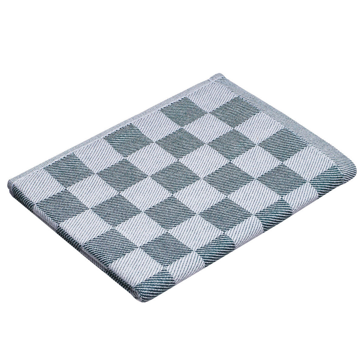 KÜCHENTUCH (3er Set) Checker Style - Dunkelgrün, Textil (50/67cm) - Butlers