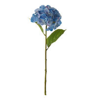 BLUME HORTENSIE FRESH TOUCH Blau - Blau, Textil (7cm) - J-Line