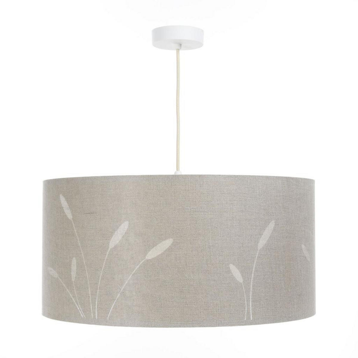 HÄNGELEUCHTE Taupe 40/90 cm - Taupe/Beige, Kunststoff (20/0.4/90cm) - ONZENO