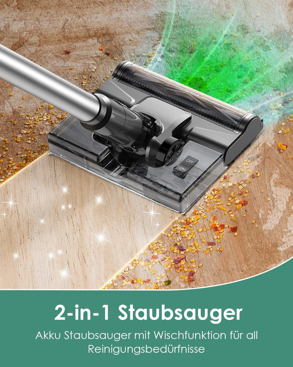 STAUBSAUGER Cyclonic 110/24/20 cm - Schwarz, Kunststoff (110/24/20cm) - ZMH