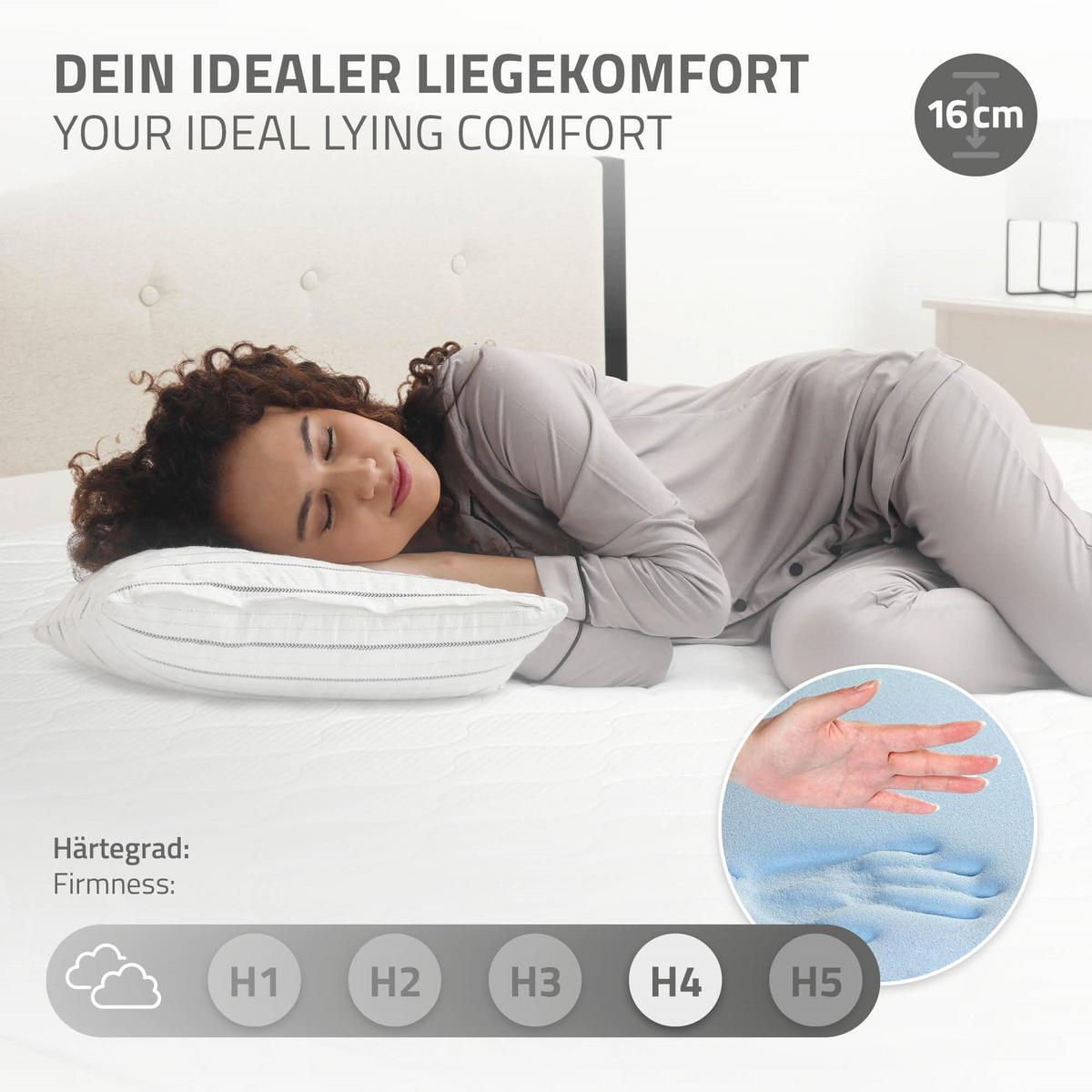 POLSTERBETT 90x200 cm Beige Bettgestell mit Matratze und Lattenrost - Beige, Holz/Textil (90/200cm) - ML-DESIGN