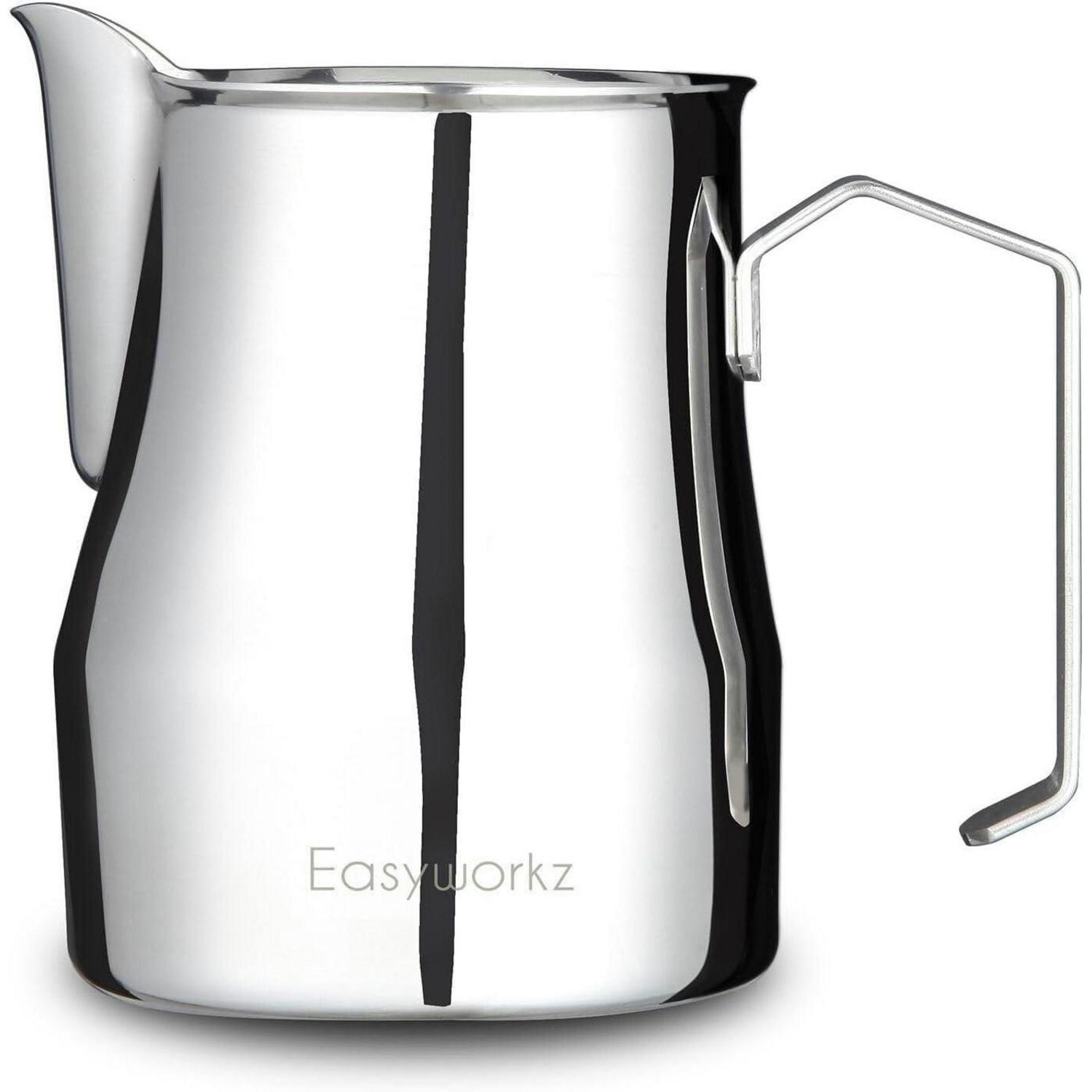 MILCHAUFSCHÄUMKRUG Edelstahl 450 ml - Silberfarben, Metall (8.4/12.1cm)
