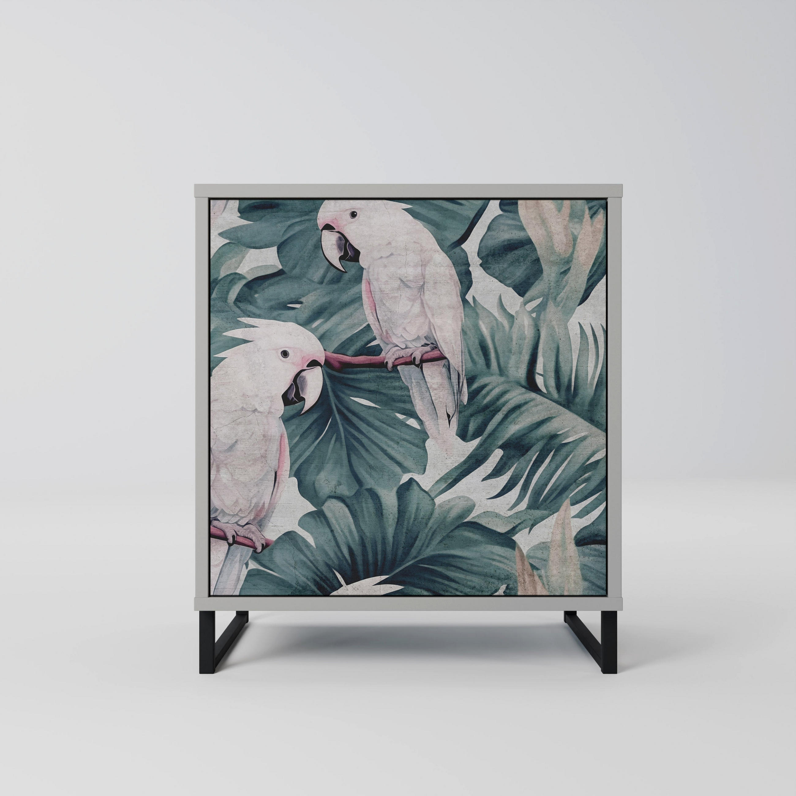 SpaceRebels Sideboard Grau 57.5x67.5x42 cm