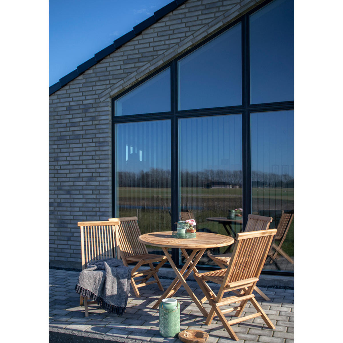 GARTENTISCH Holz - Braun, Holzwerkstoff (100/100/75cm) - ebuy24