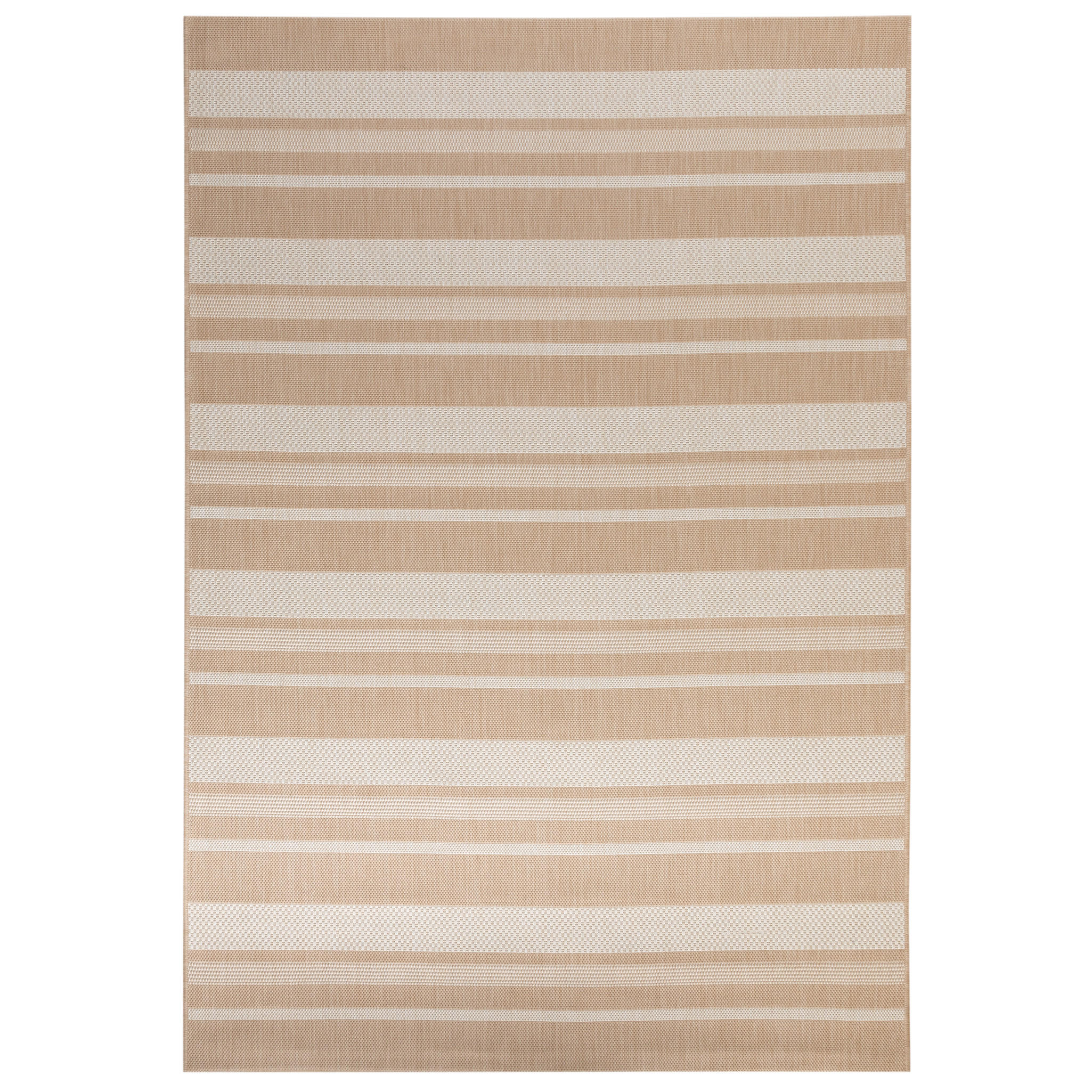 OUTDOORTEPPICH 240/330 cm Bergen Streifen - Beige, Textil (240/330cm) - Steffensmeier