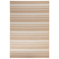 OUTDOORTEPPICH 120/170 cm Bergen Streifen - Beige, Textil (120/170cm) - Steffensmeier