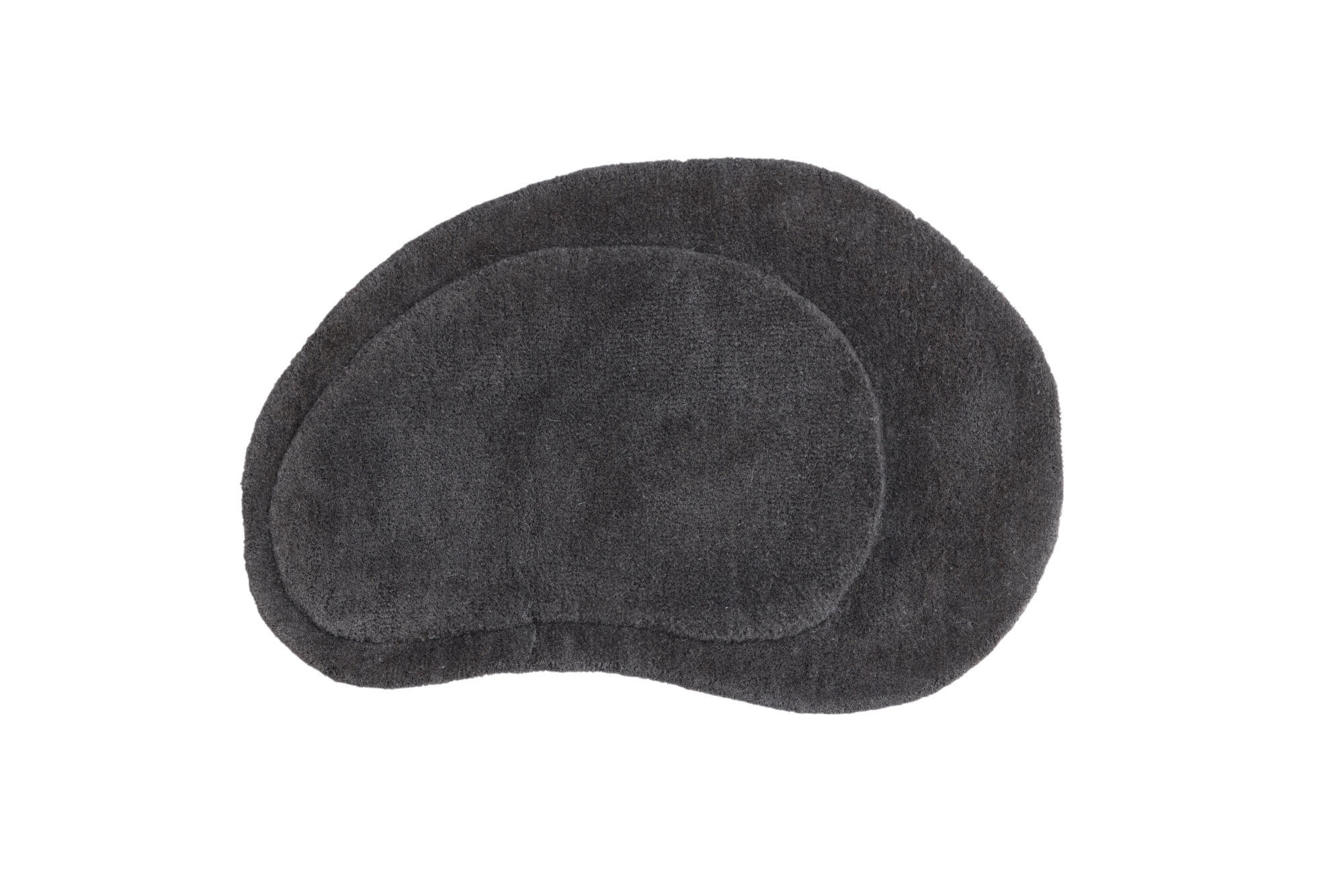 FLURTEPPICH STEN Grau 50x75x2 cm - Grau, Textil (50/75cm) - FURNLUX