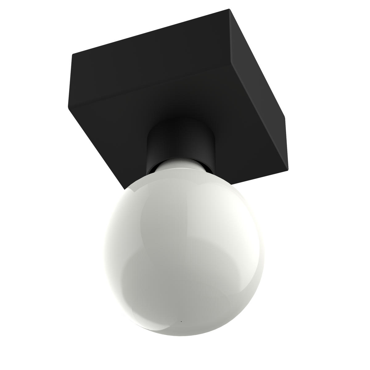 DECKENLEUCHTE - Blau, Metall (10/10/7.5cm) - Lumicom