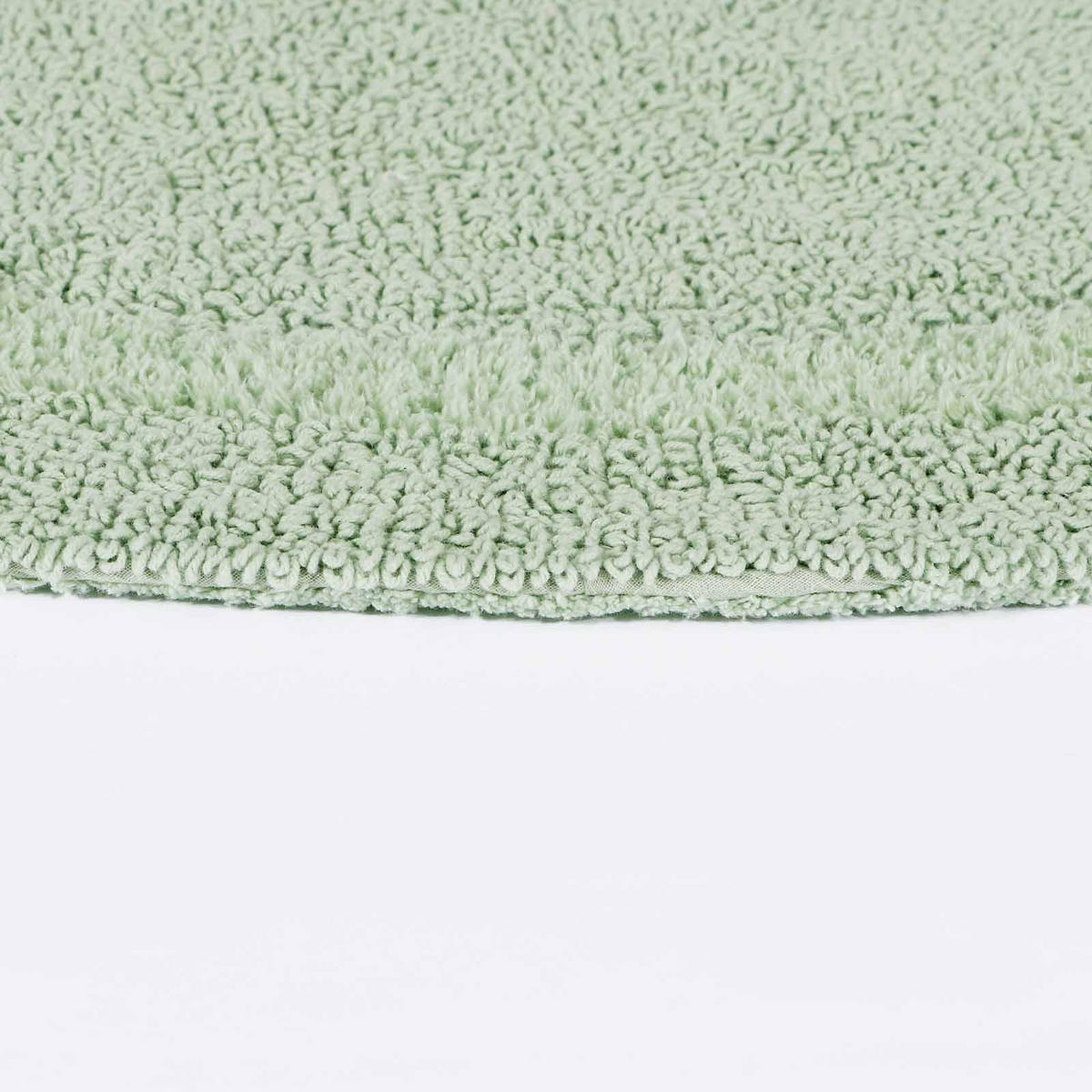 BADGARNITUR 2-teilig, Badematte & WC-Vorleger, wendbar - Salbeigrün, Textil (50/80cm) - Homescapes