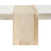 TISCHLÄUFER Kholio - Goldfarben, Textil (180/35/1cm) - home&you