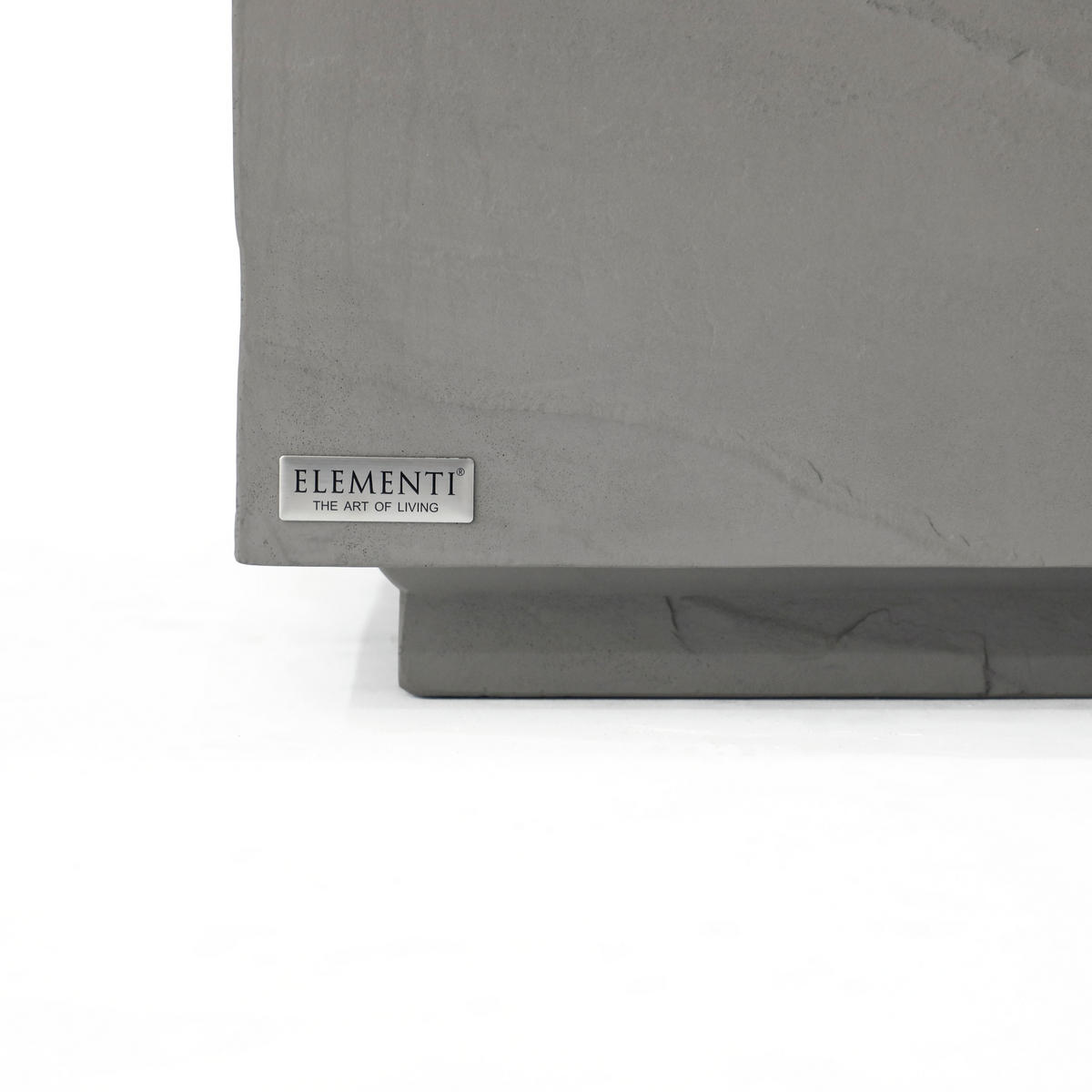 COUCHTISCH COLORADO aus GF-Beton Rechteck, Wetterbeständig, 153x77x36 cm - Grau, Naturmaterialien (153/77/36cm) - Elementi