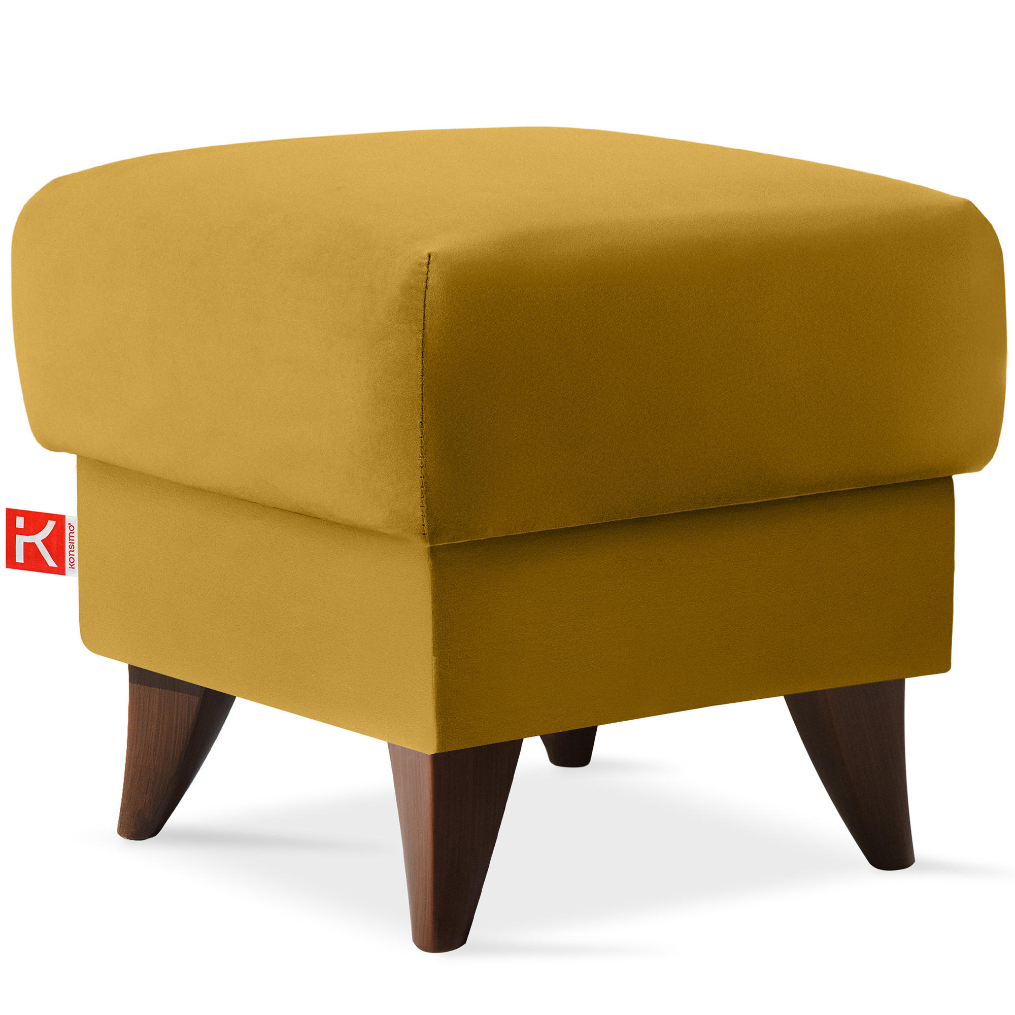 Konsimo® Hocker Gelb 53x49x53 cm