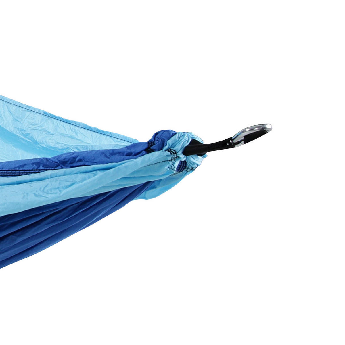 HÄNGEMATTE Camping Hellblau/Dunkelblau - Blau, Textil (200/1/300cm) - SVITA