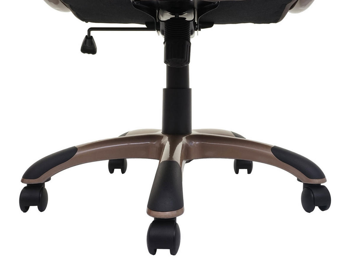 DREHSTUHL Tom HxBxT 120x68x74cm Sitzhöhe 45cm Wildleder-Optik Dunkelgrau - Dunkelgrau, Kunststoff (68/120/74cm) - PROREGAL