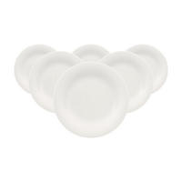 FRÜHSTÜCKSTELLER New Cottage Basic weiß ø 21,5 cm 6er Set - Weiß, Keramik (21.5cm) - Villeroy & Boch