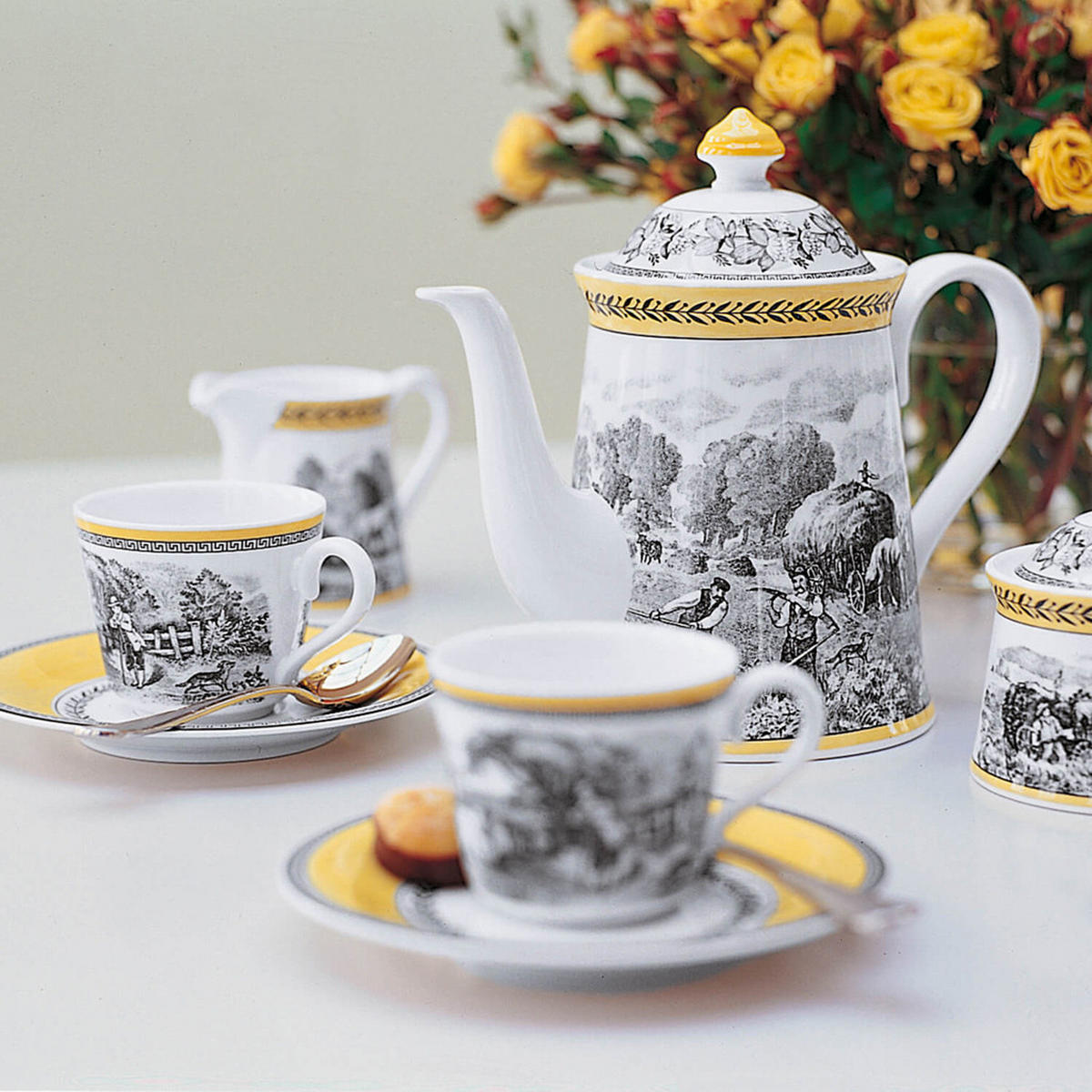 KAFFEEKANNE Audun Ferme bunt 1,3 l - Multicolor, Keramik (1.3L) - Villeroy & Boch