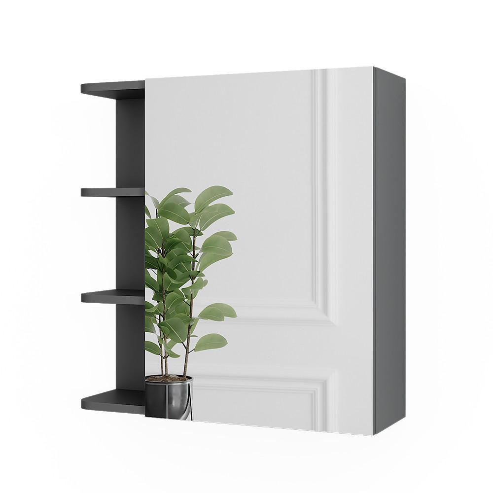 Anthrazit, Holzwerkstoff (62/64/20.8cm) - Vicco