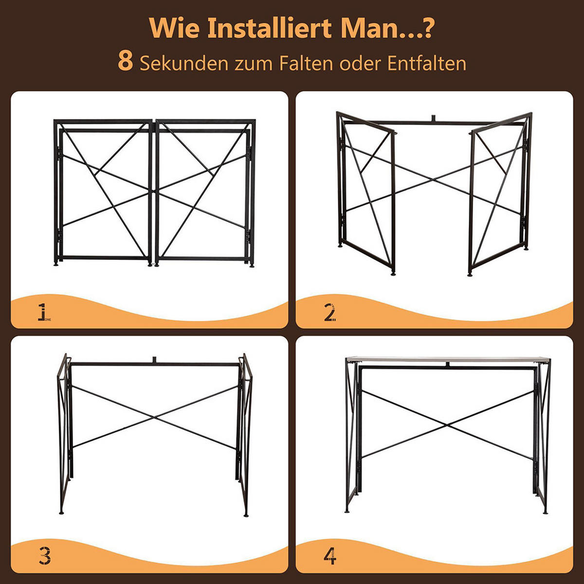 SCHREIBTISCH 99x50x75cm- Natürliche Farbe - Naturfarben, Holz/Metall (99/50/75cm) - KOMHTOM