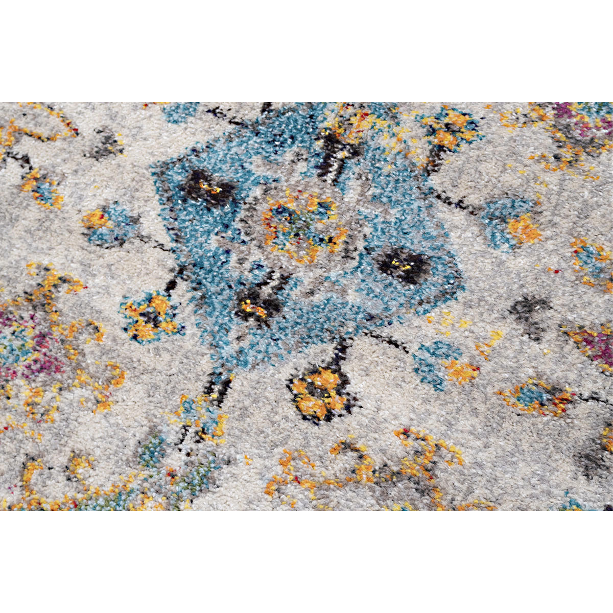 TEPPICH mit Mustern 160 x 230 cm DULCE - Multicolor, Kunststoff (160/230cm) - Miliboo