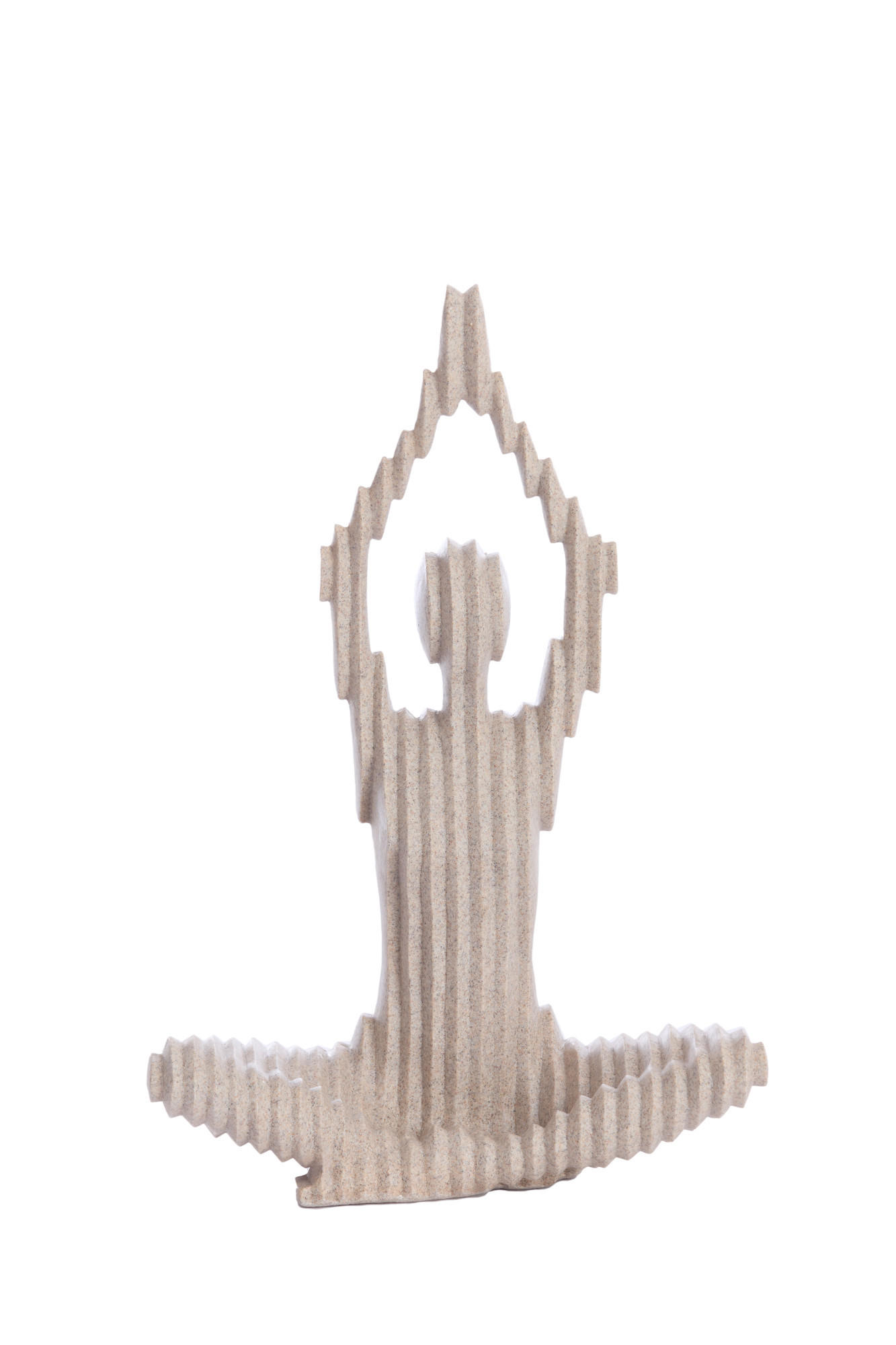 ORNAMENT Zenna Braun 28/17/41,5 cm - Braun, Kunststoff (17/41.5/28cm) - Light & Living