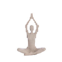 ORNAMENT Zenna Braun 28/17/41,5 cm - Braun, Kunststoff (17/41.5/28cm) - Light & Living