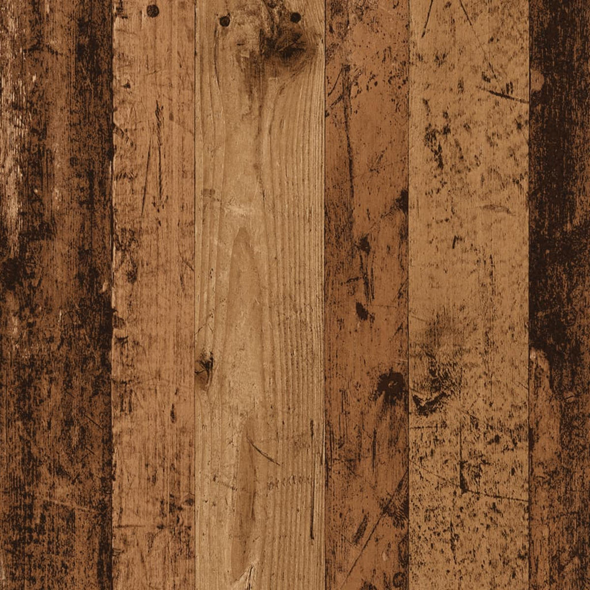 WAND-ECKREGAL Altholz-Optik 45/45/147 Cm Holzwerkstoff - Braun, Holzwerkstoff (45/147/45cm) - vidaXL